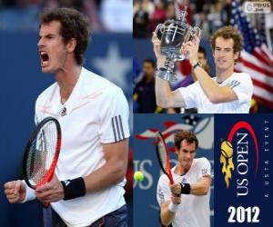yapboz Andy Murray 2012 ABD Açık şampiyonu